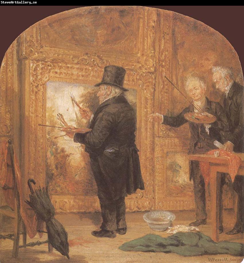 William Parrott Turner on Varnishing Day